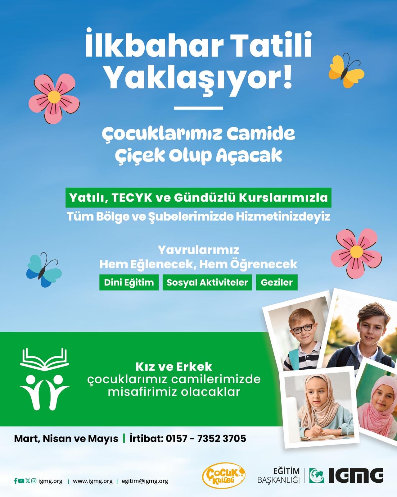 İlkbahar Tatili Yaklaşıyor