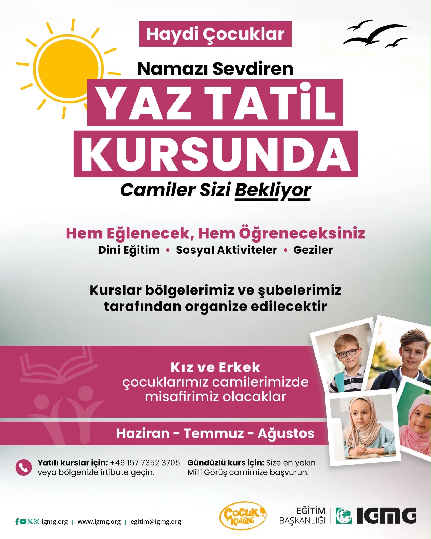 YATILI YAZ TATİL KURS
